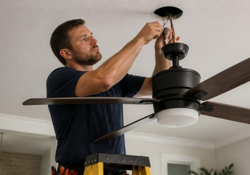 Step-by-Step Guide to Installing and Connecting a Ceiling Fan with Electrical Supplies